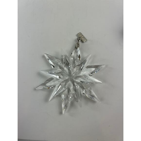 Swarovski 2011 20 Years Annual Edition Christmas Ornament Snowflake w/ Box - Picture 6 of 7